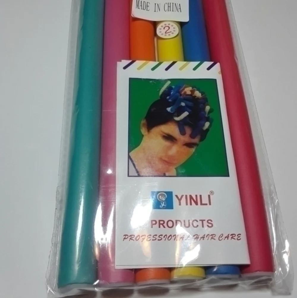 Bendy Foam Curling Rods- 6 Pack